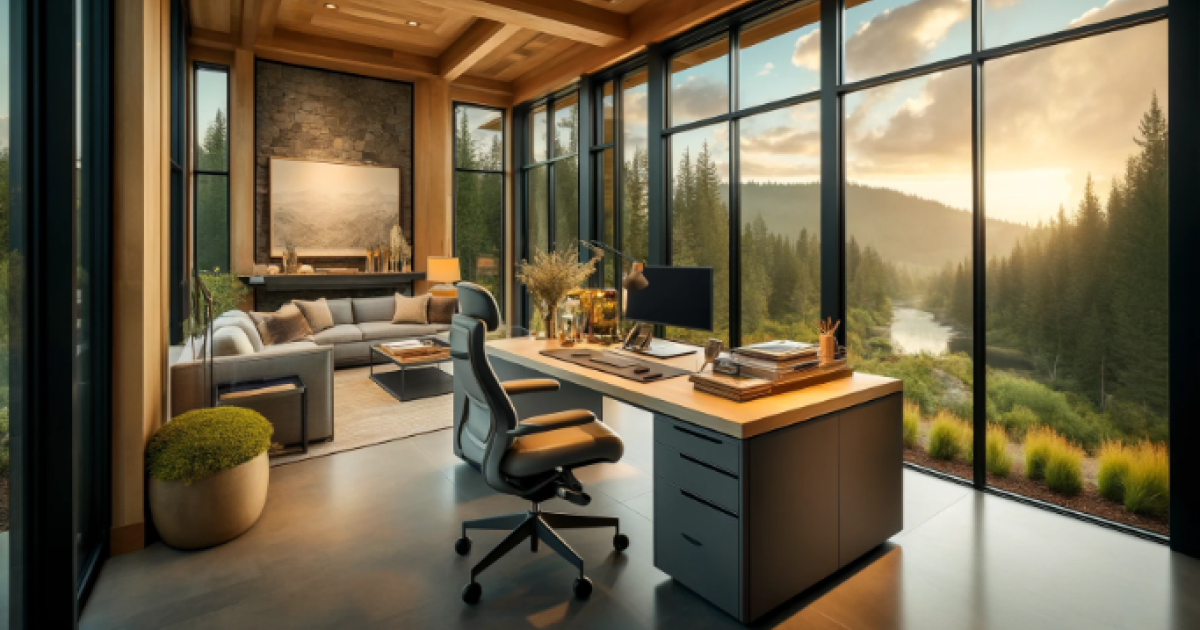 Integrating Professional Workspace into Custom Homes